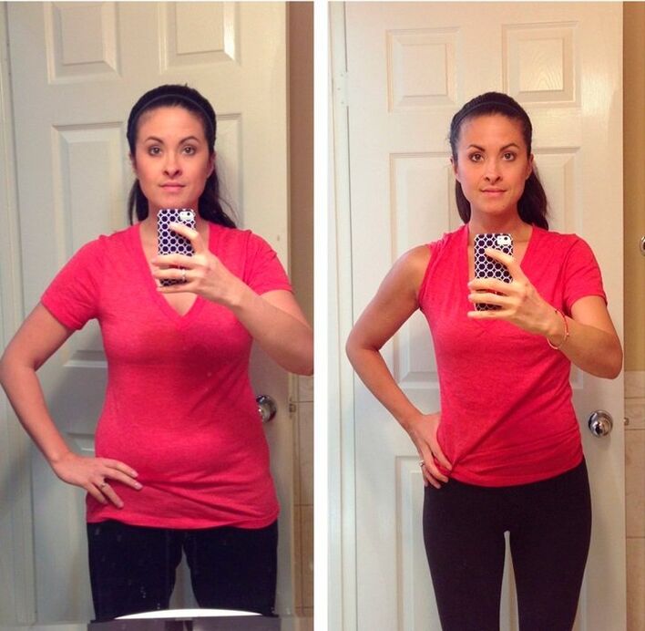 result of weight loss with a large initial weight