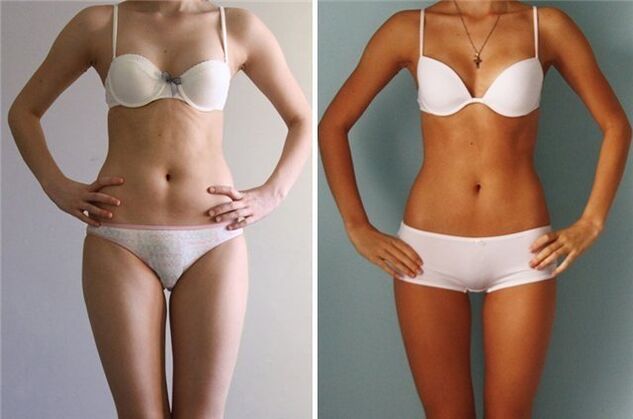 result of weight loss with a small starting weight